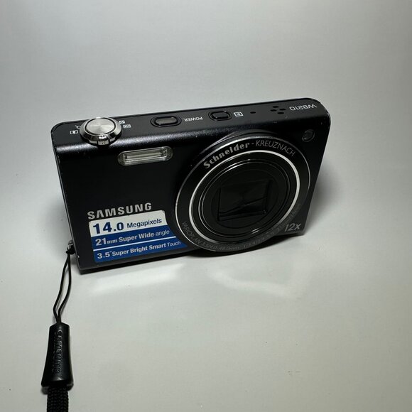 Samsung WB210 3.5" LCD Screen 14MP Digital Camera 12x Optical Zoom - Untested! - Picture 1 of 10